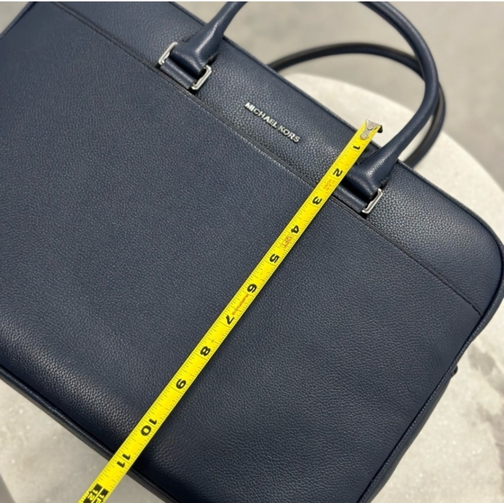 Michael Kors Navy briefcase men - Picture 8 of 12